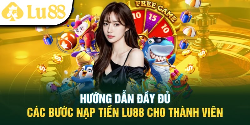 Hướng dẫn các bước nạp tiền Lu88