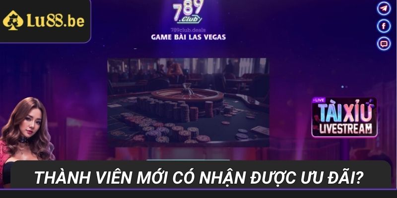 Thành viên mới tại 789CLUB có nhận được mã ưu đãi không?